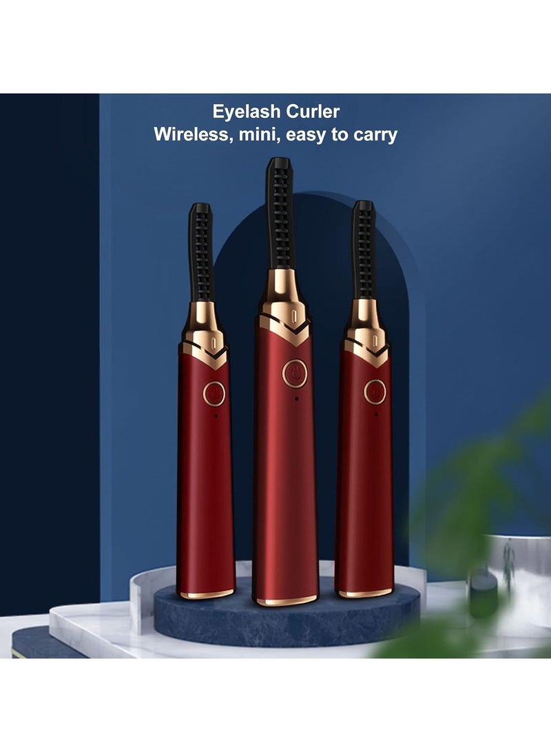 general Heated Eyelash Curler, Quick Heating Mini Rechargeable Eyelash Curler, Long Lasting Curl - Image 2