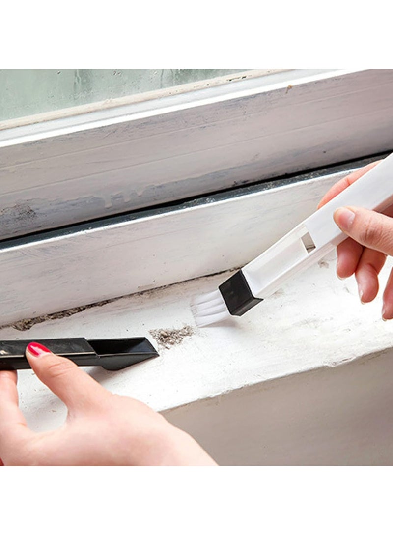 Oasisgalore Mini 2-in-1 Dust Brush with Dustpan for Cleaning Window Frames, Keyboard. - Image 4