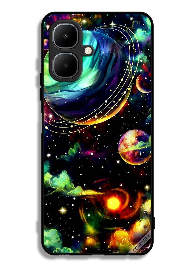 Covernex Tecno Pop 10 Protective Case Cover Plants Saturn