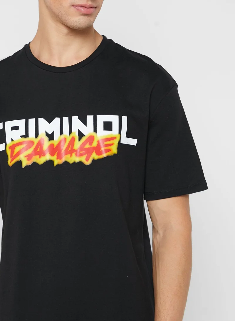 CRIMINAL DAMAGE Charizard T-Shirt