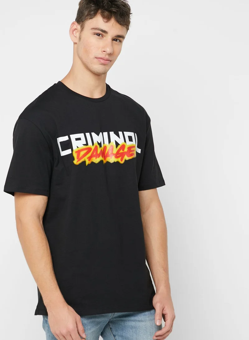 CRIMINAL DAMAGE Charizard T-Shirt
