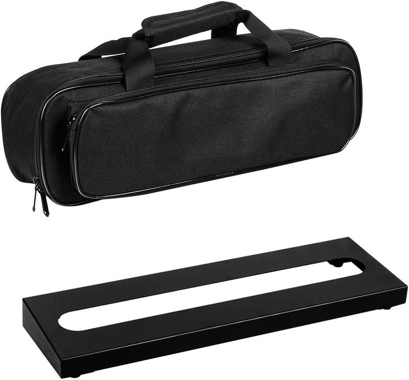 لوحة دواسات الجيتار الصغيرة GOKKO 40x12.5 سم مع حقيبة حمل (GKS-16) - Image 1
