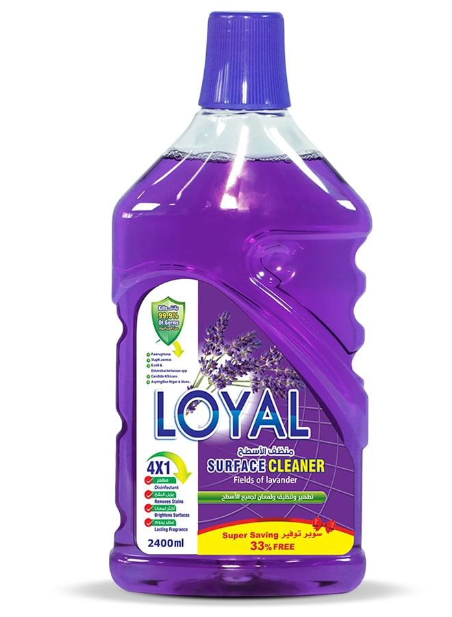 لويال منظف ​​أسطح 2400 مل برائحة اللافندر والياسمين