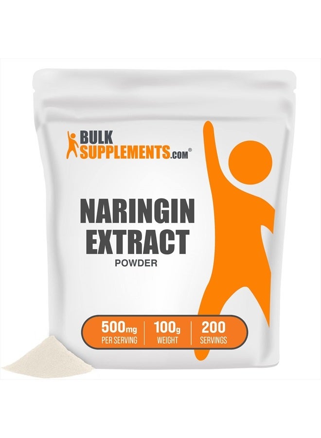 BULKSUPPLEMENTS.COM Naringin Extract Powder - Dietary Supplement, Sourced from Citrus Fruit - Gluten Free - 500mg per Serving, 200 Servings (100 Grams - 3.5 oz) - Image 1