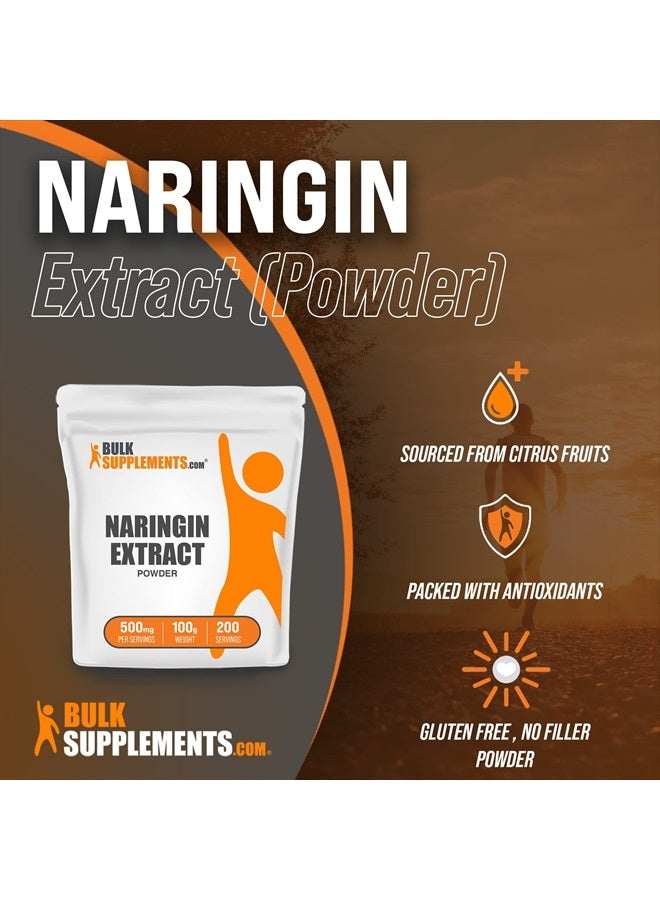 BULKSUPPLEMENTS.COM Naringin Extract Powder - Dietary Supplement, Sourced from Citrus Fruit - Gluten Free - 500mg per Serving, 200 Servings (100 Grams - 3.5 oz) - Image 3