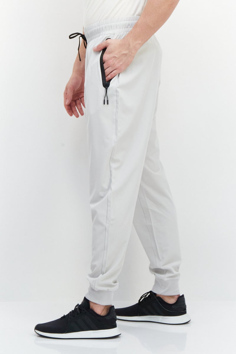 Athletex Men Sportswear Fit Outdoor Jogger Pants, Light Grey  - Image 2