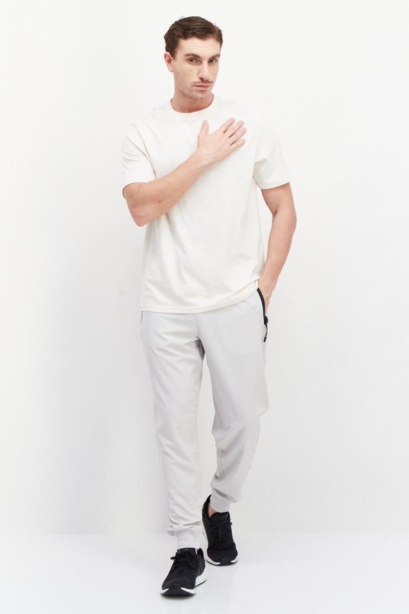 Athletex Men Sportswear Fit Outdoor Jogger Pants, Light Grey  - Image 3