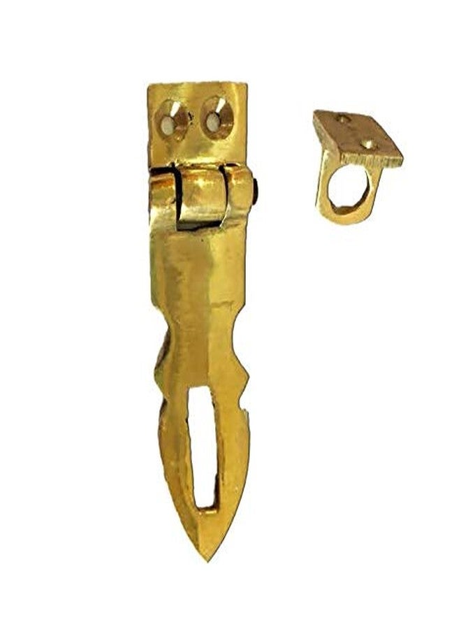 BRASS INDIA Full Brass CHAPRAS | Door/Drawer/Box Handlesets Handle Lock | Size: 3 inches (1) - Image 1