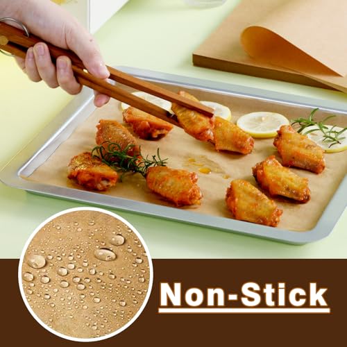 SIUDANGKA Air Fryer Liners Disposable Compatible with the Breville Smart Oven Air Fryer Pro BOV900BSS, 100PCS Parchment Paper for Baking, Baking Sheet Accessories for Breville BOV900BSS Oven - Image 4