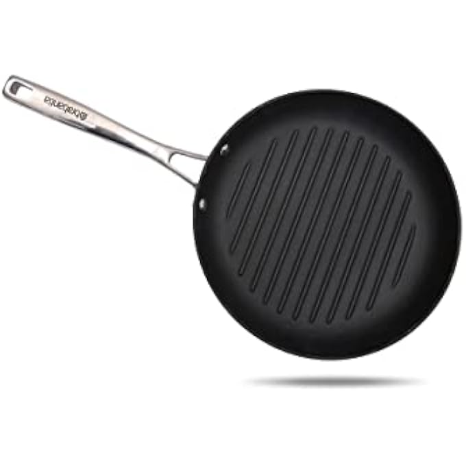 Unity Round Grill Pan Iessence Blue Cast Iron 24Cm - Image 2