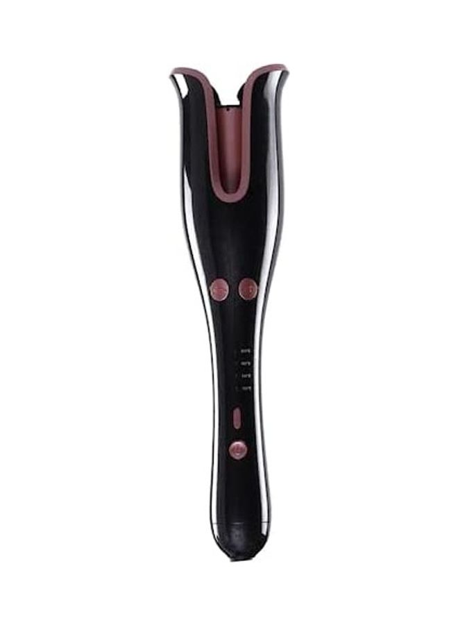 JOY CARE Professional Hair Curler Device – Black/Pink Automatic Curling Wand with Adjustable Heat, Ceramic Barrel & Anti-Tangle Technology | Quick Styling for Soft, Defined Curls | Ideal for All Hair Types  - Image 1