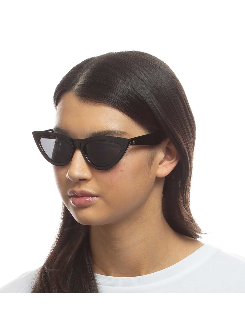 AIRE DUALISM Cat Eye Sunglasses for Women – Bold Black Frame, Vintage Retro Design, UV Protection, Lightweight Fashion Shades for Casual & Party Wear  - Image 3