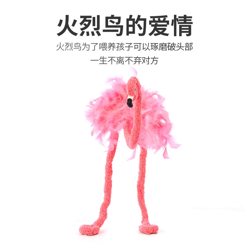 New Product Line Puppet Flamingo Creative Craft Online Celebrant Toy E-Commerce Optimization Novelty Funny Puzzle Decompression - Image 3