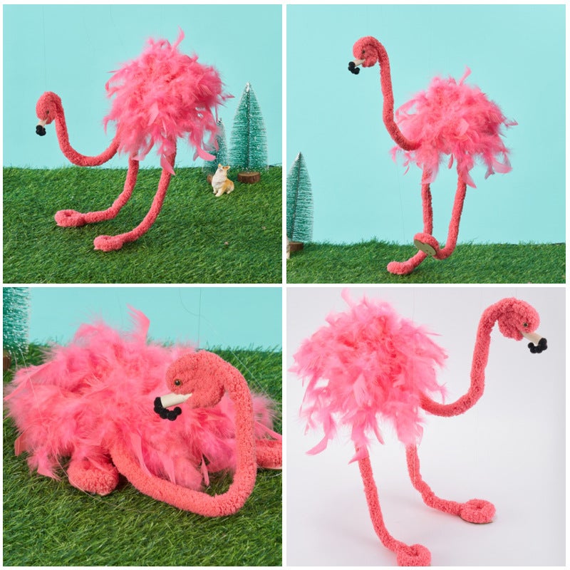New Product Line Puppet Flamingo Creative Craft Online Celebrant Toy E-Commerce Optimization Novelty Funny Puzzle Decompression - Image 5