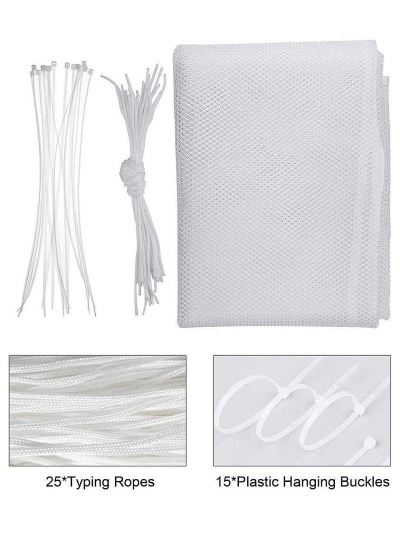 Generic Banister Guard Durable Child Baby Proofing Stairs Railing Safety Net Outdoor Balcony and Indoor Balustrade Protective Mesh  - Image 3