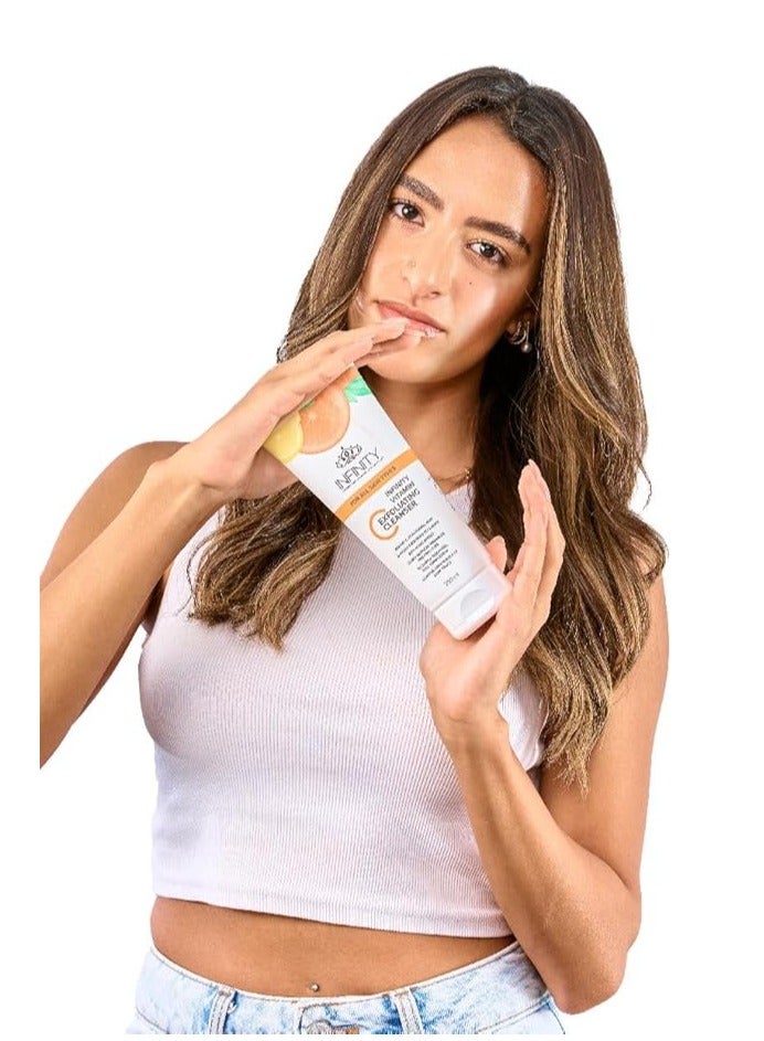 Infinity Vitamin C Exfoliating Cleanser 200 Ml - Image 3