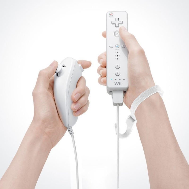Ambertown 2 x White Silicone Skin Case Cover with Wrist Strap for Wii Remote - Image 3