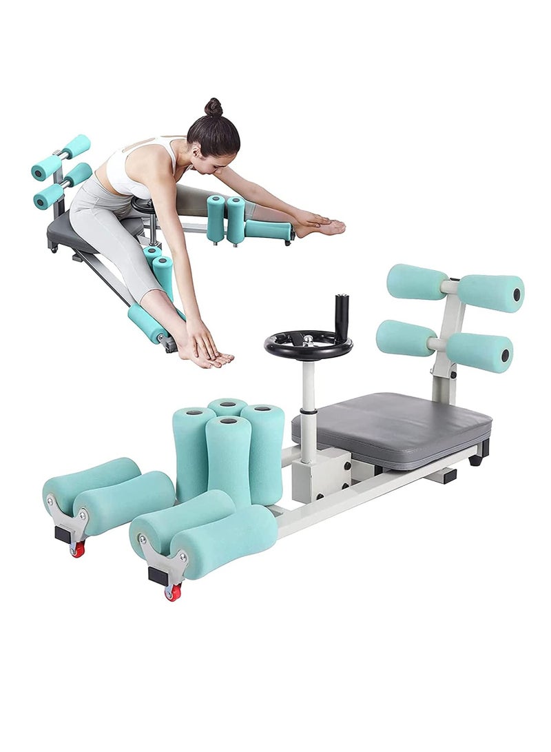 ALCOACH Heavy Duty Leg Expander Legs Exerciser Fitness Equipment 180 Degree Adjustable Rotating Disc for Home Gym  - Image 1