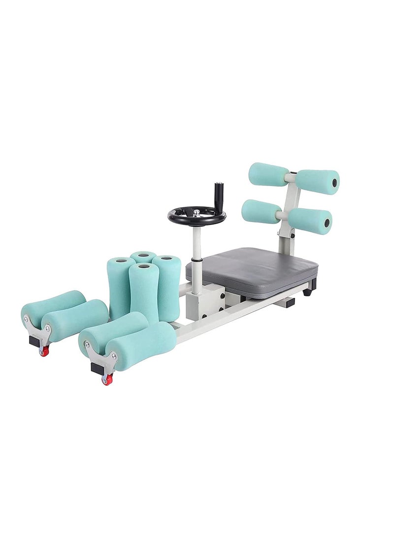 ALCOACH Heavy Duty Leg Expander Legs Exerciser Fitness Equipment 180 Degree Adjustable Rotating Disc for Home Gym  - Image 2