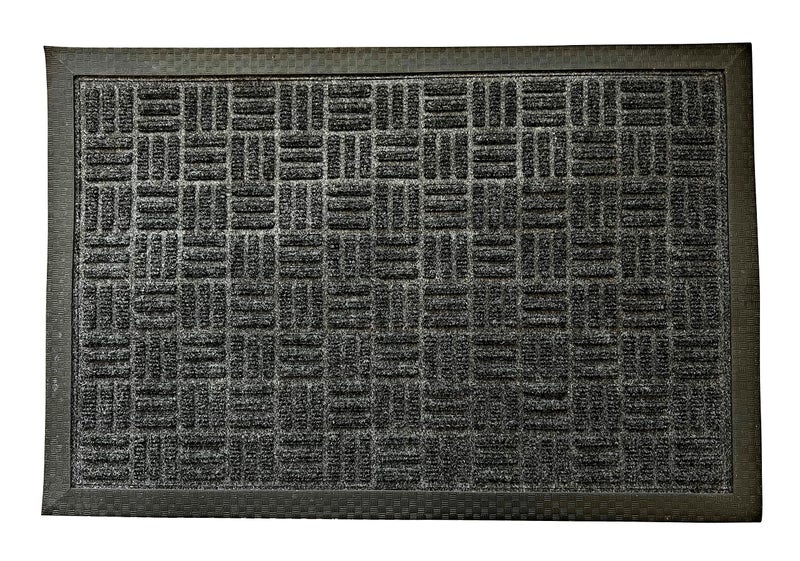 PIXEL HOME DECOR Pixel Home © Coconut Coir Mat for Your Door Step - Welcome Mat (Pack of 1) (Grey Door MAT 1) - Image 2