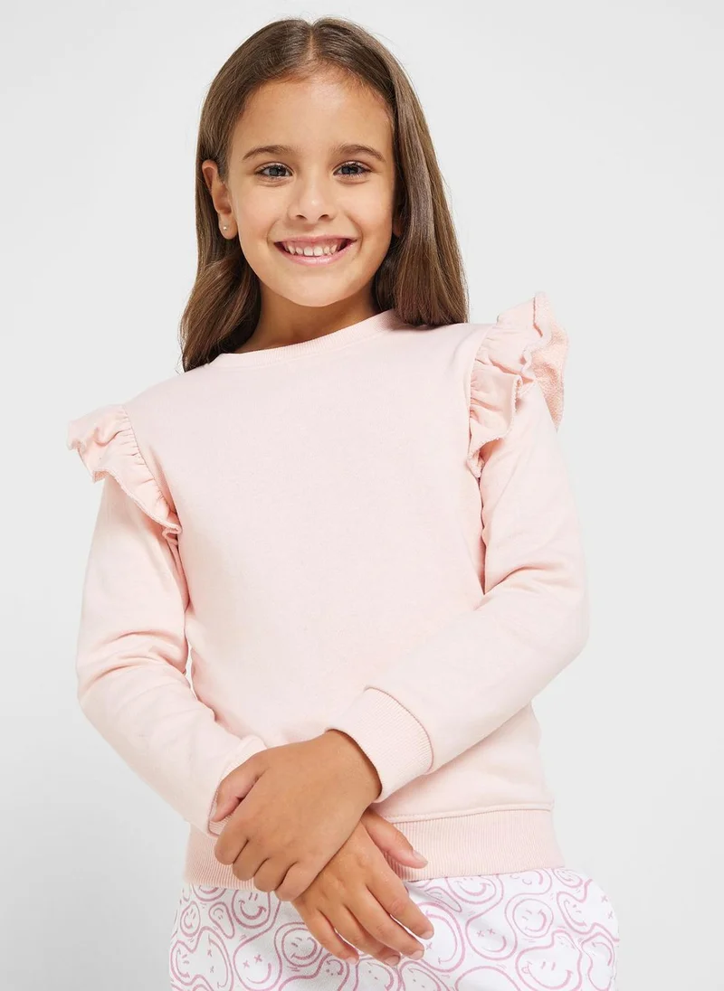 Pinata Round Neck With Frills