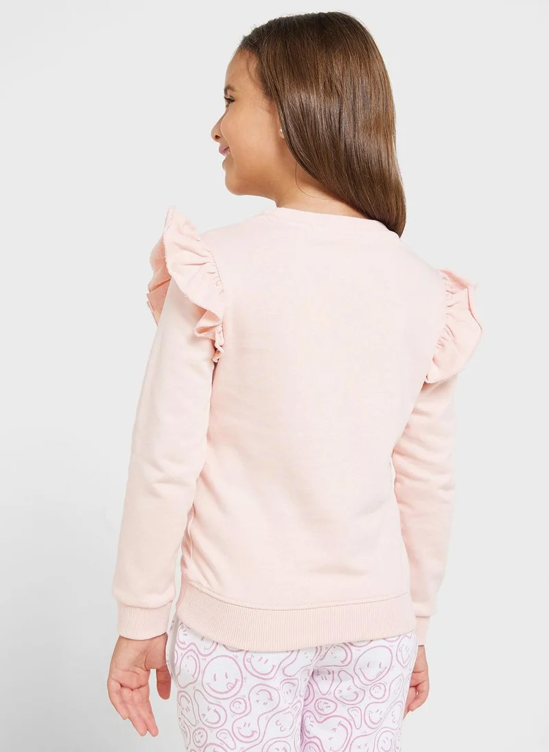 Pinata Round Neck With Frills