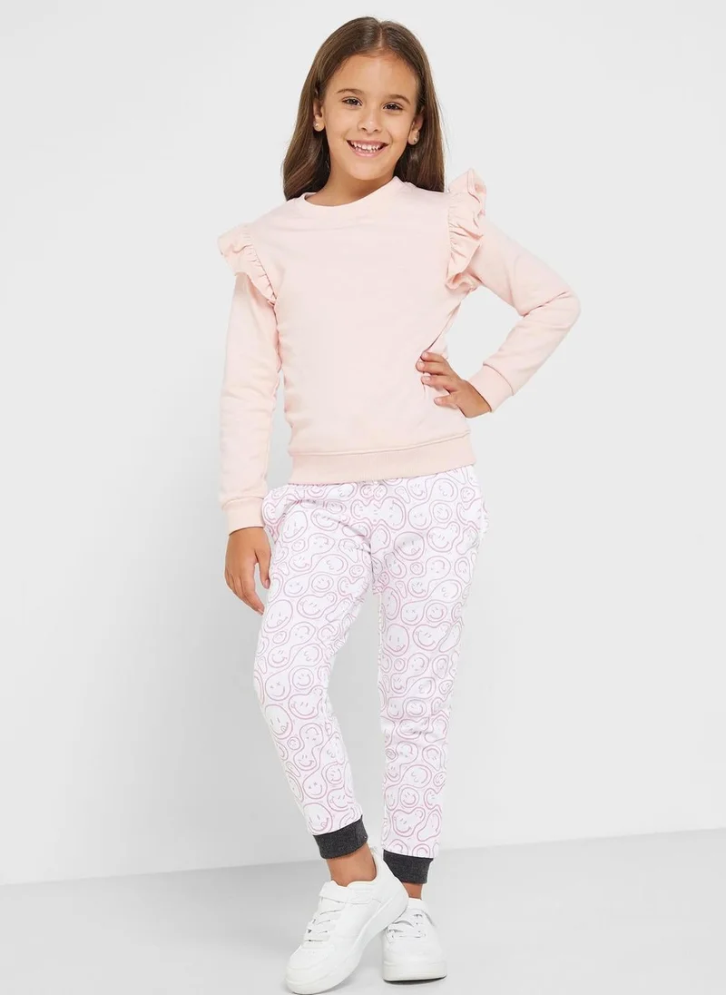 Pinata Round Neck With Frills