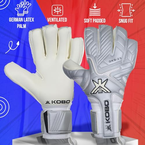 Kobo GKG-25 Football/Soccer Goal Keeper Professional Gloves - Image 2