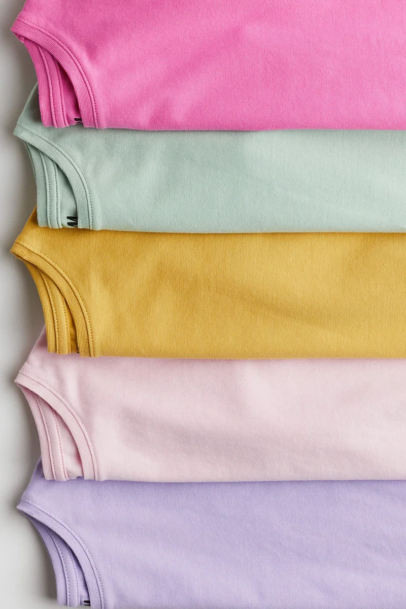 اتش اند ام بلوزة من الجيرسيه - عبوة من 5 قطع