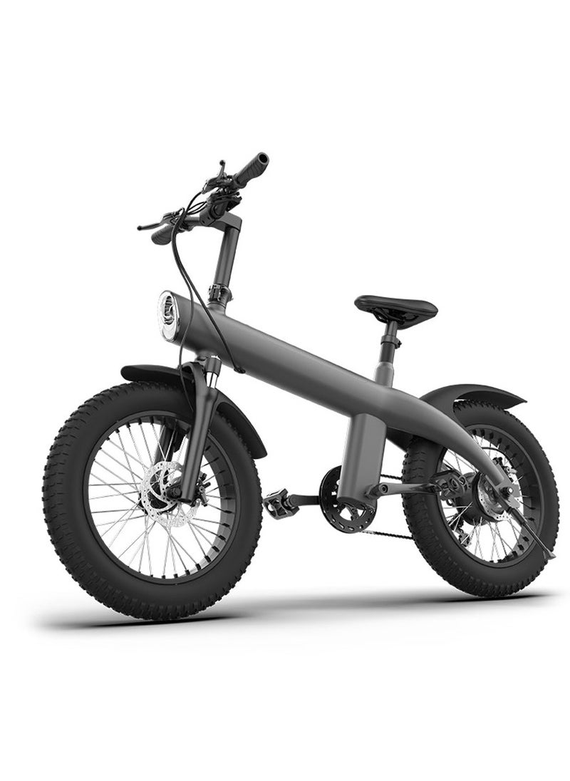 Crony Q3 Off-road fat tire 48V/750W aluminum alloy E-bike 20 inch fat tire off road bicy Scootercle electric bike Scooter  - Image 2