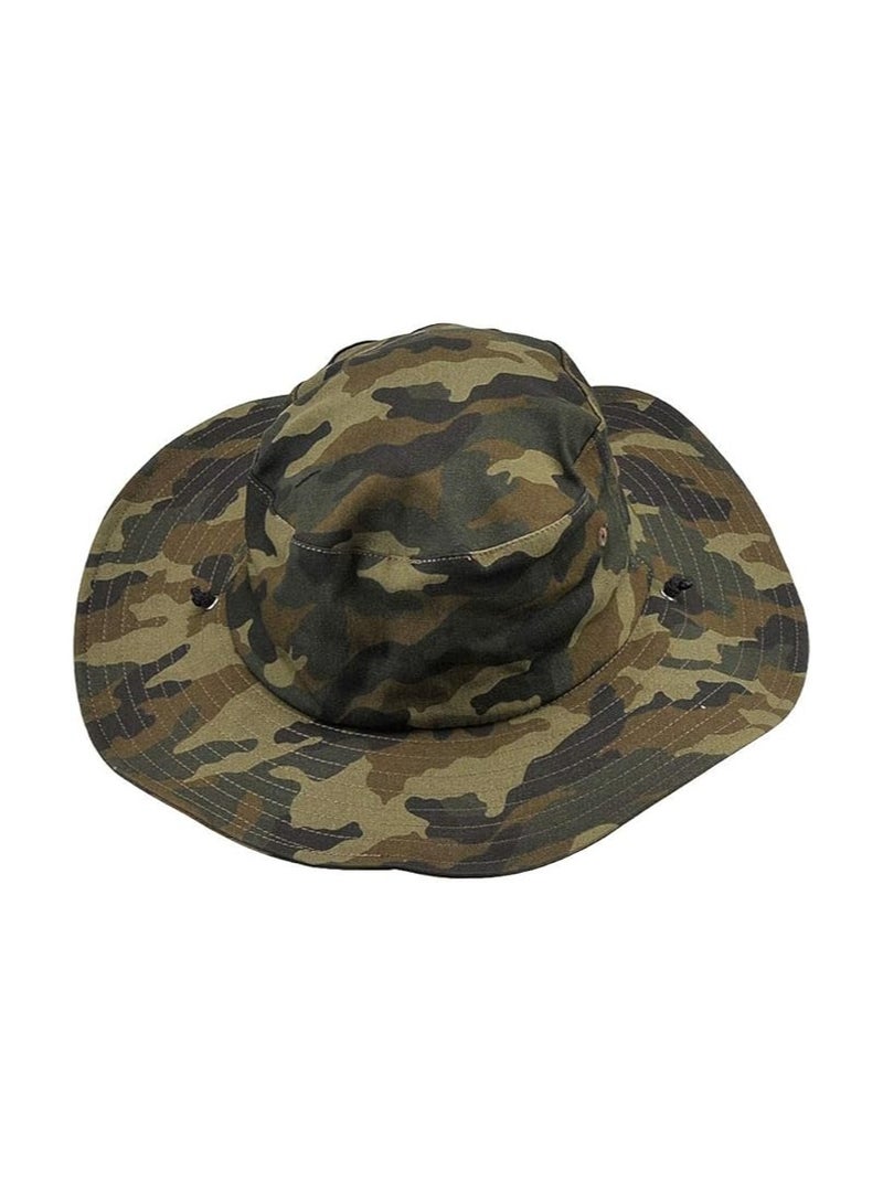 Quiksilver mens Bushmaster Protection Floppy Visor Bucket Sun Hat, Camo, Small-Medium US - Image 2