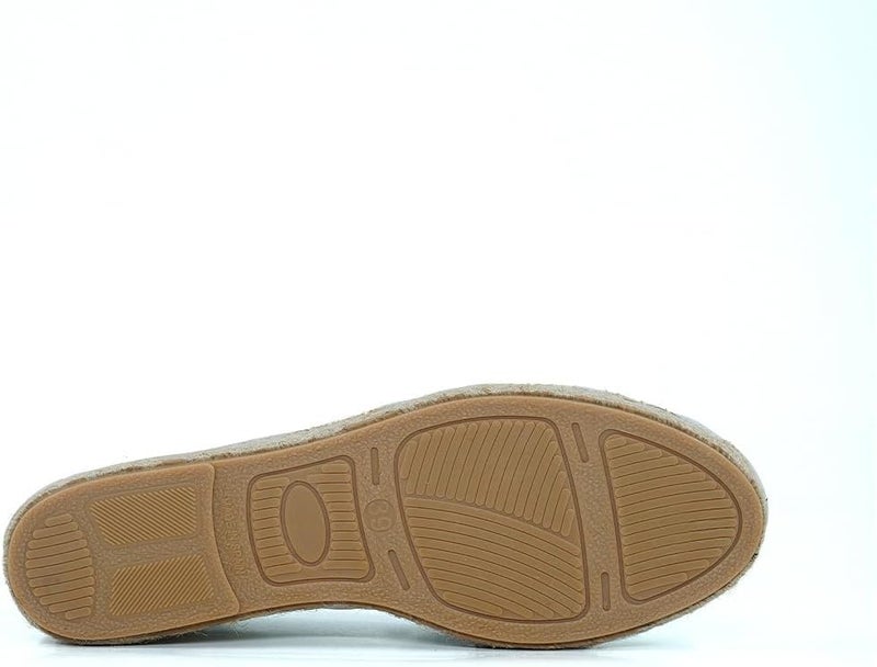 HUSH PUPPIES White Leather Espadrille Slip-Ons - Image 4