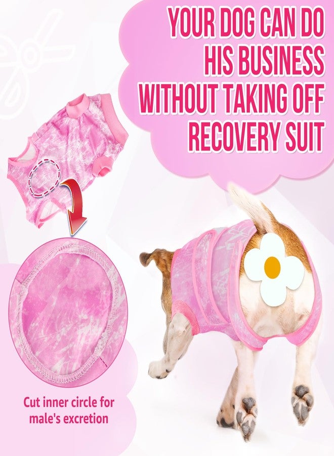 Lukovee Recovery Suit for Dogs, Zipper On Recovery Suit for Female Male Dog, Onesie Abdominal Wounds Cone E-Collar Alternative Prevent Licking Spay Recovery Suit - Image 4