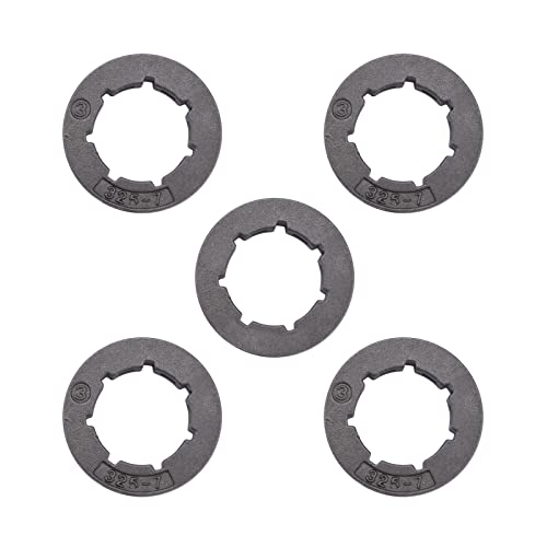 Cancanle 5 Pieces .325 7 Teeth Sprocket Rim for Husqvarna 340 345 346XP 350 353 357 359 50 51 55 40 45 Chainsaw Small 7 Spline - Image 2