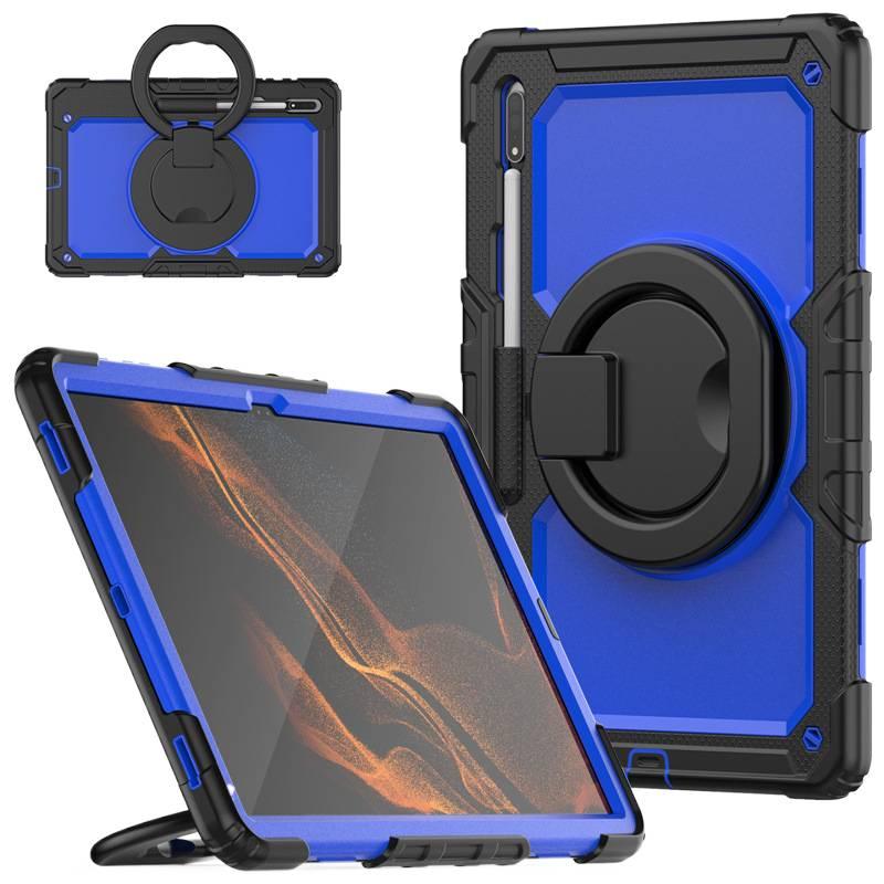 Black Samsung Tab Case Compatible with Multiple Samsung Tab Models with Protective Cover Stand Function and Daily Tablet Carry - ZYN - Image 1