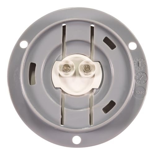 Grote 47372 Red SuperNova 2 1/2" PC Rated (LED Clearance Marker Light, Gray Theft-Resistant Flange) - Image 2