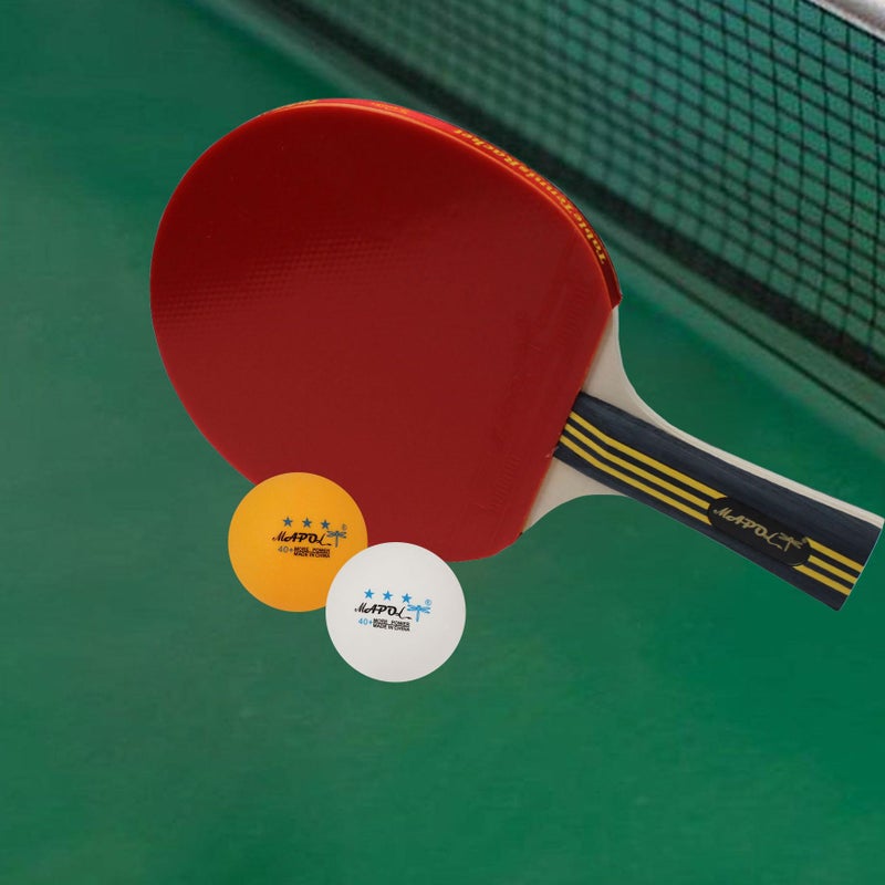 MAPOL 60 Counts 3-Star Orange 40+ Premium Training Ping Pong Balls Advanced Practice Table Tennis Ball - Image 2