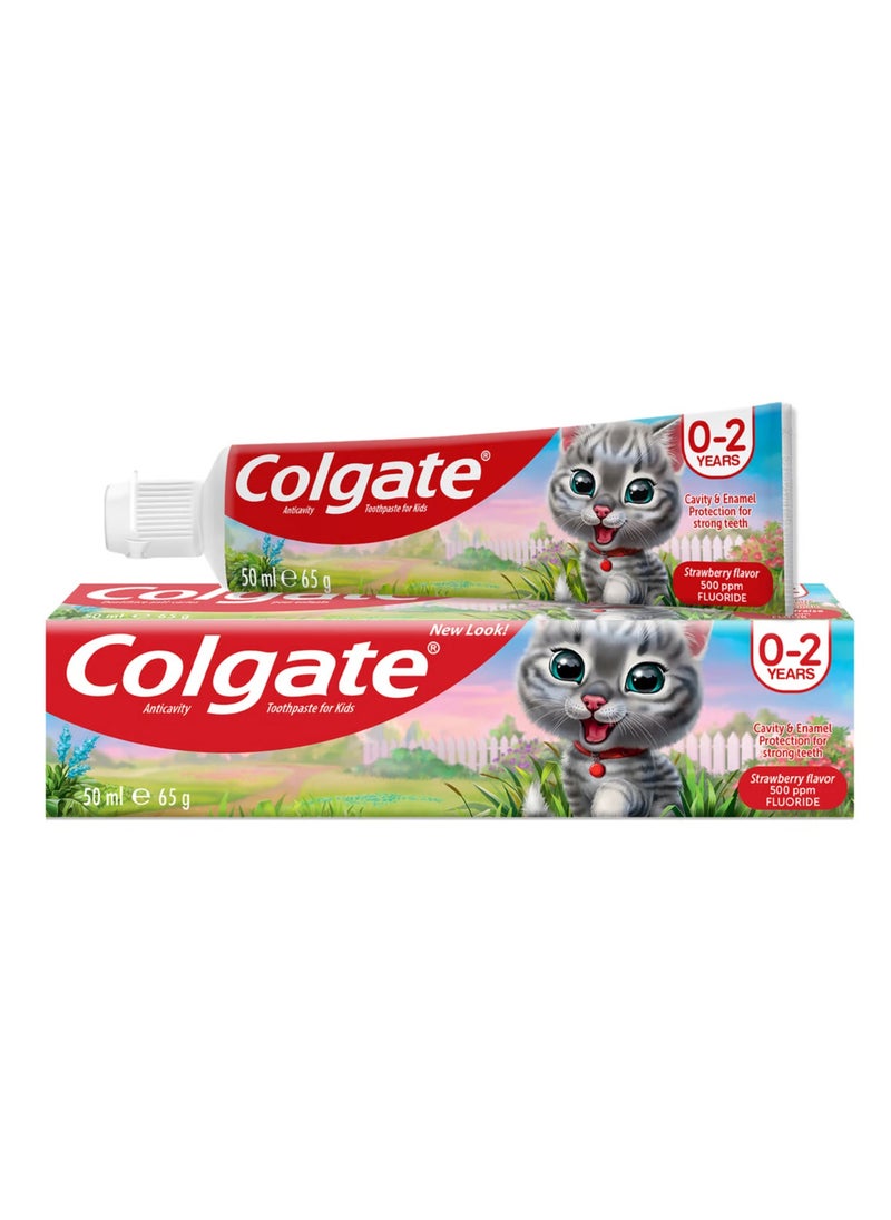 Colgate Colgate Toothpaste for Kids - Strawberry Flavor - 0 to 2 Yrs  - Image 1