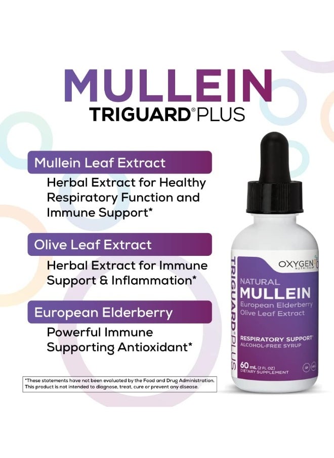 TriGuard MULLEIN Plus - Mullein Leaf Extract, Elderberry Extract & Olive Leaf Extract 2 fl oz - pzsku/Z0896D2DB72C7CEECEA19Z/45/_/1741000179/d6f8e803-1e83-4d46-8813-21e7b4c406a3