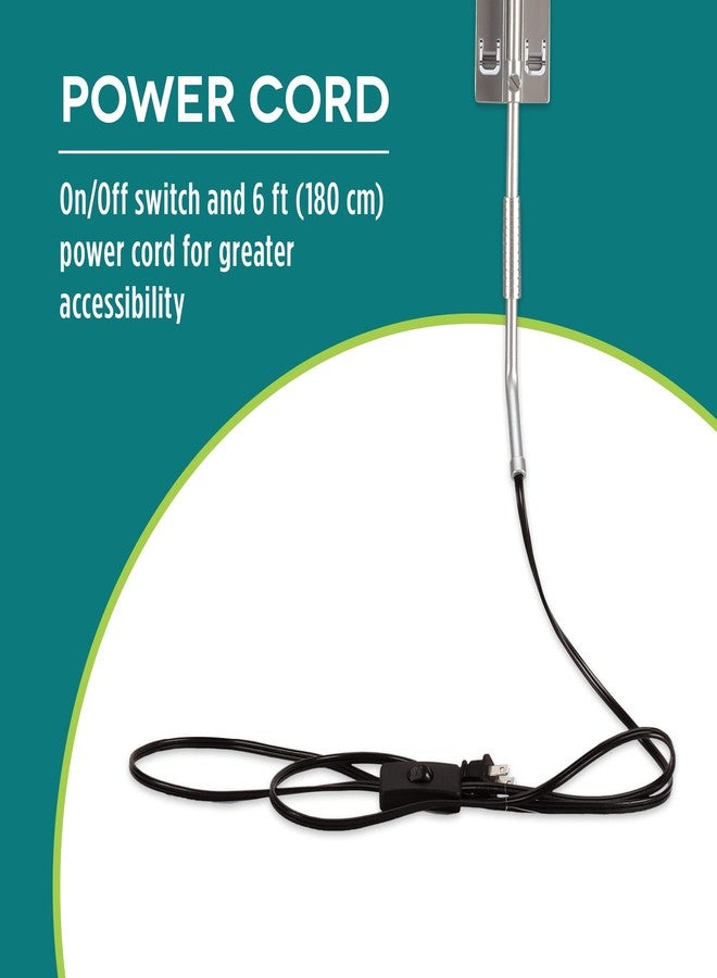 Hari Vision Compact Cage Lamp Fixture, Bird Cage Lighting Accessory, Polished Aluminum - Image 4