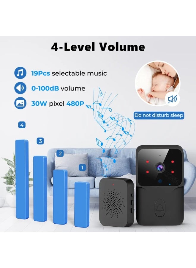 Tuya WiFi Doorbell Wireless Smart  USB Home Phone Remote Video Intercom Monitor HD night vision family app sharing cloud storage - Image 5