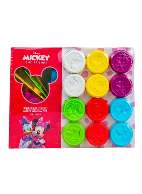 Mickey and Friends Modeling Clay Set - D9701