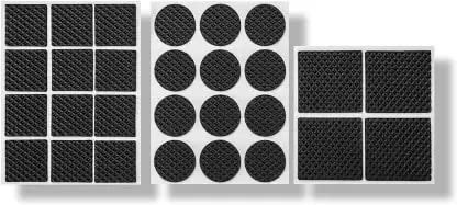 GLAMAXY 28 pc Rubber furniture Pads Self Sticking Non Slip Furniture Noise Adhesive 28 ml - Image 1
