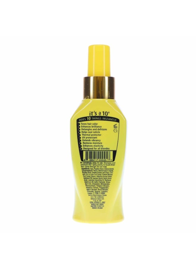 It's a 10 Haircare Blonde Miracle Leave in Treatment, 4 Ounce - Image 2