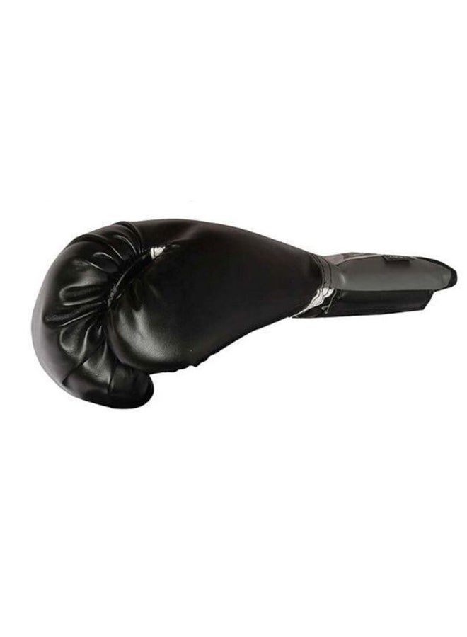 EVERLAST Pair Of Full Finger Professional Boxing Gloves Black/White 550grams 550grams - Image 5