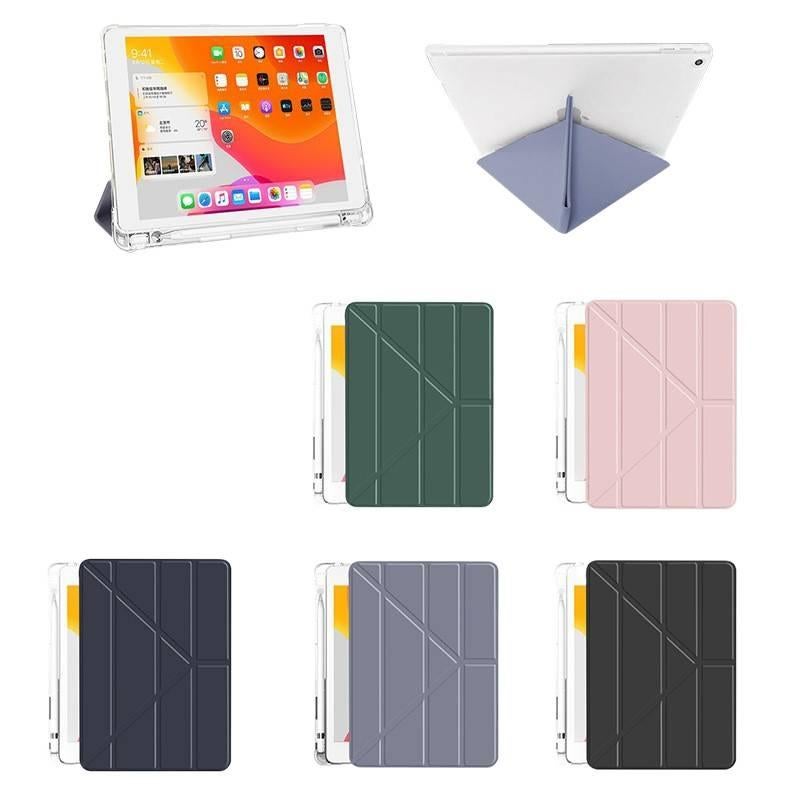 DGG حافظة آيباد شفافة بظهر واضح لجهاز iPad Pro 11 باللون رمادي بظهر شفاف باللون الرمادي - Image 2