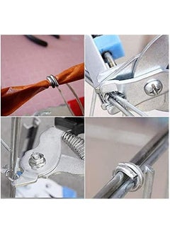 kesig kesig Hog Ring Plier Upholstery Installation Kit Wire Clip Pliers Spring Loaded Chicken Bird Rabbit Cage Building Supplies  - Image 2