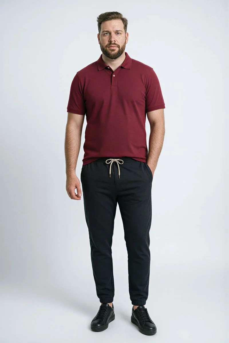 DeFacto 100% Cotton Polo T-Shirt