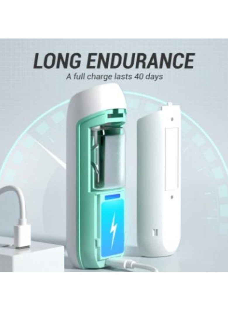 AROAQ 100m³ Essential Oil Diffuser 45ML(White Tea/Fresh) 3 Modes Aroma Diffuser Wall Mounted Room Fragrance Home Toilet Hotel Air Purifiers Humidifier - Image 4