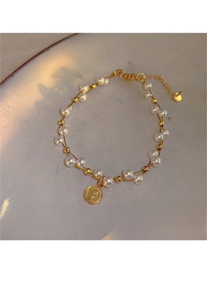 Generic Pearl Bracelet for Women – Luxury Style with Artistic Charm, Elegant Trendy Accessory for Daily Wear & Gifting  - Image 1